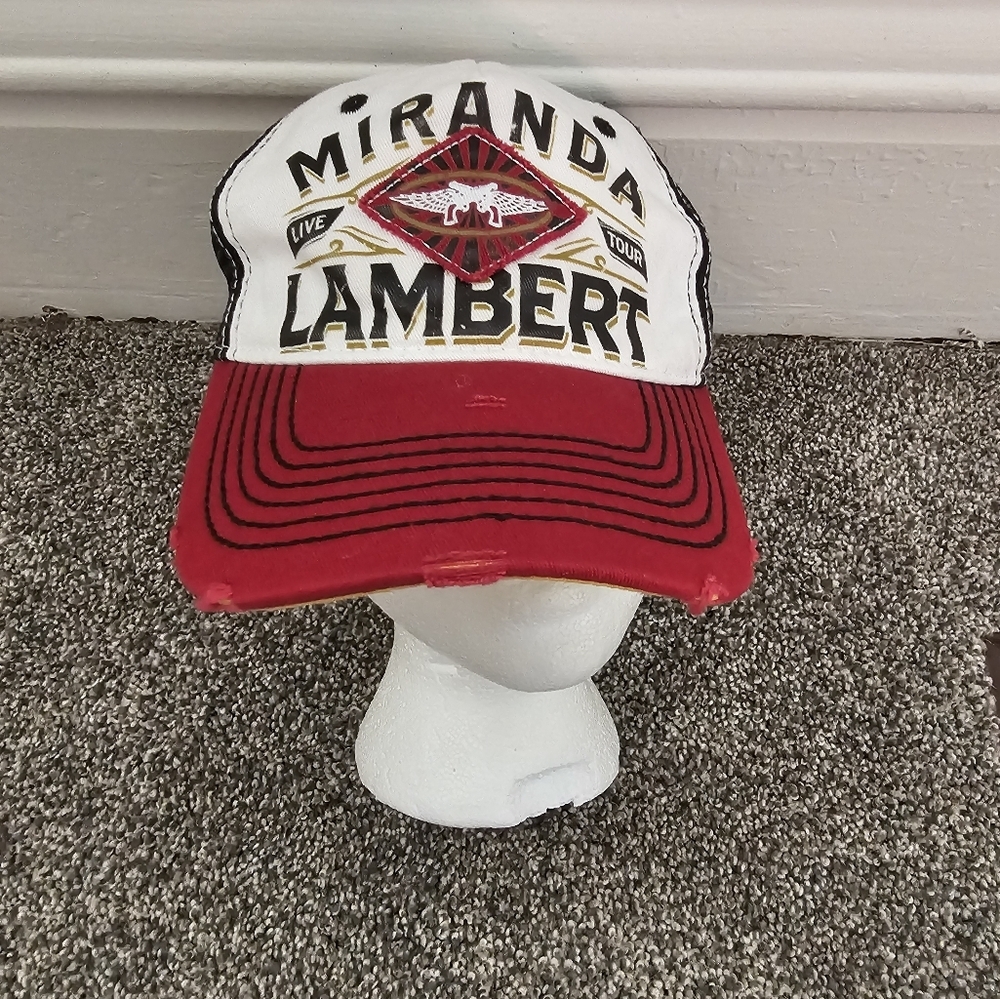 Miranda Lambert Hat Adult‎ One Size Live Tour Concert Trucker Snapback Cap Mens